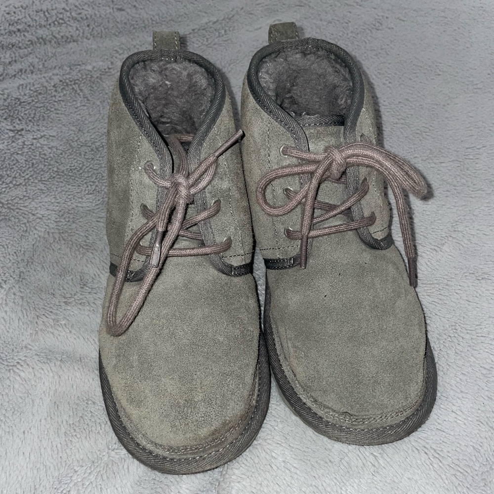 Gray UGG Chukka Boots, Size 5